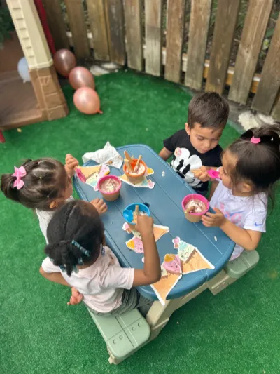 Child at Little Heaven Daycare